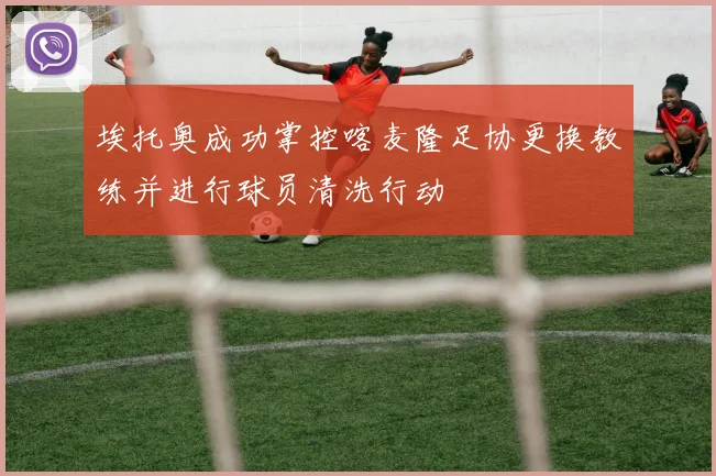 埃托奥成功掌控喀麦隆足协更换教练并进行球员清洗行动
